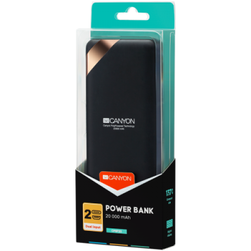 Power Bank "Canyon" 20 000mAh